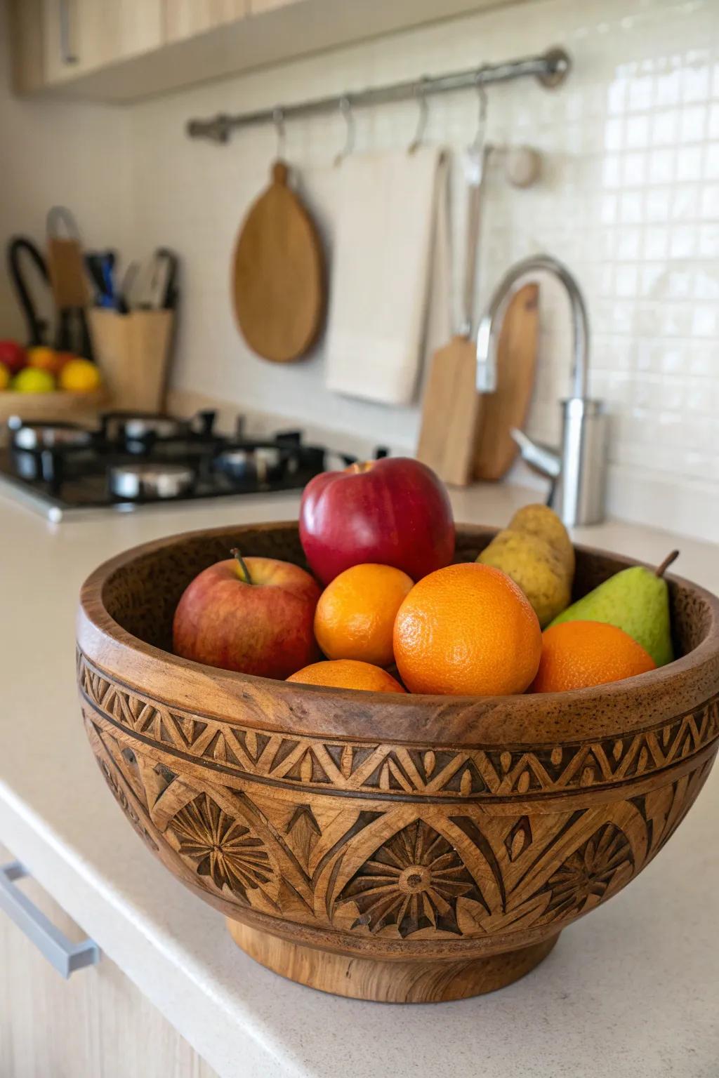 Unite artistry with usefulness through utilitarian timber sculptures.