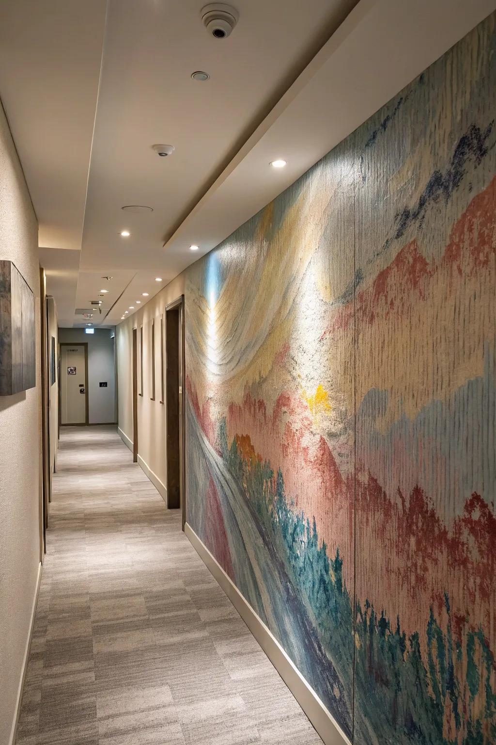 Rendered fantasies introduce depth and intrigue to any wall.