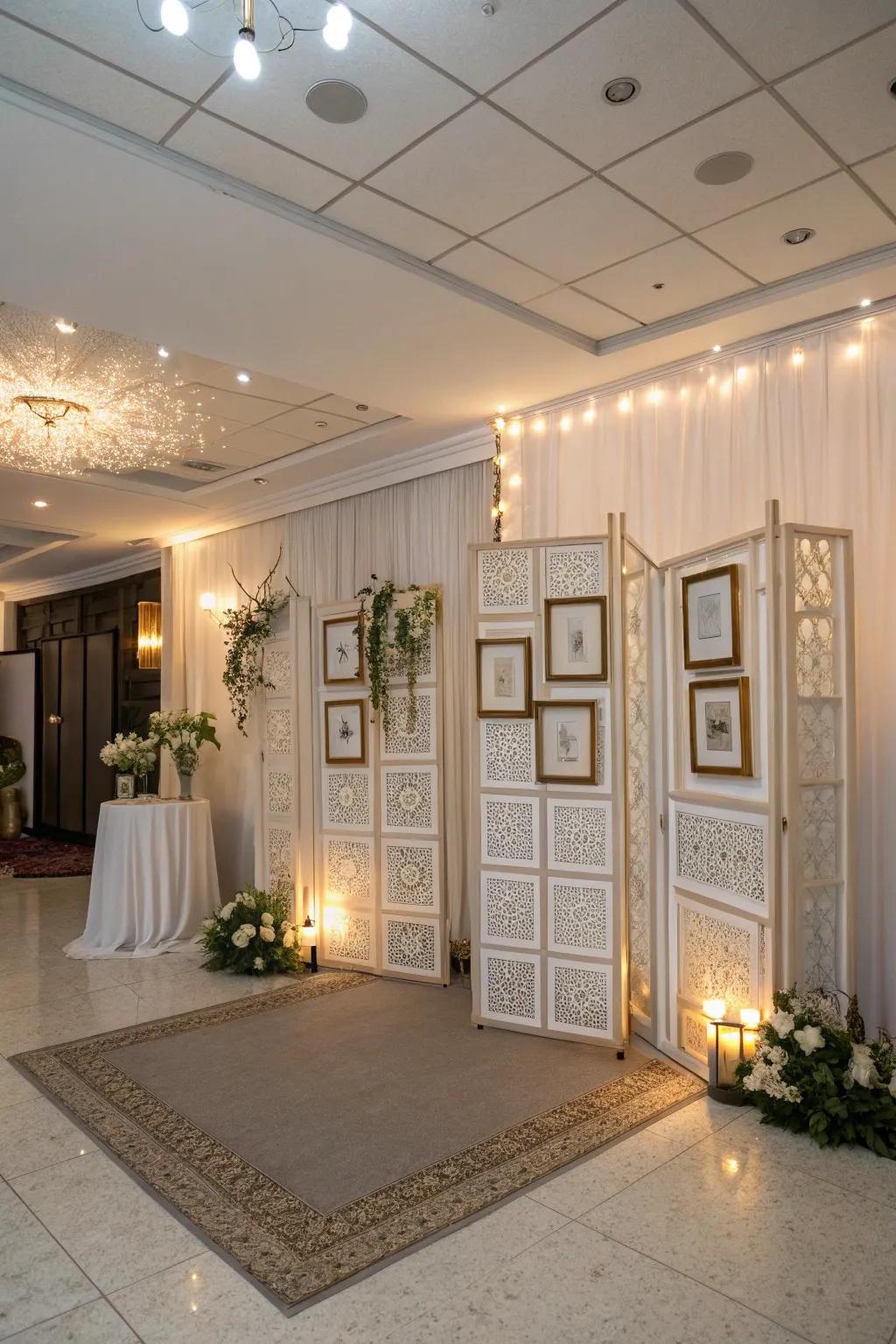 Delineate your area using refined framework elements.