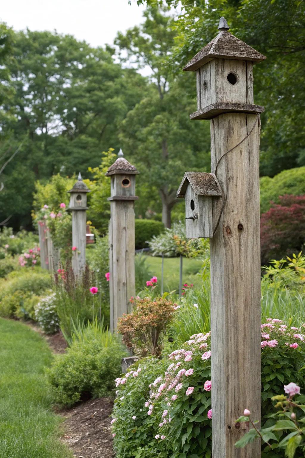 Welcome nature to your garden with bird-friendly shelter beams.