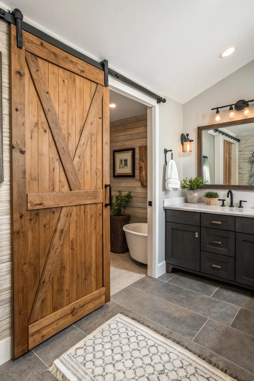 A countryside-contemporary blend delivers a timeless and sleek design.