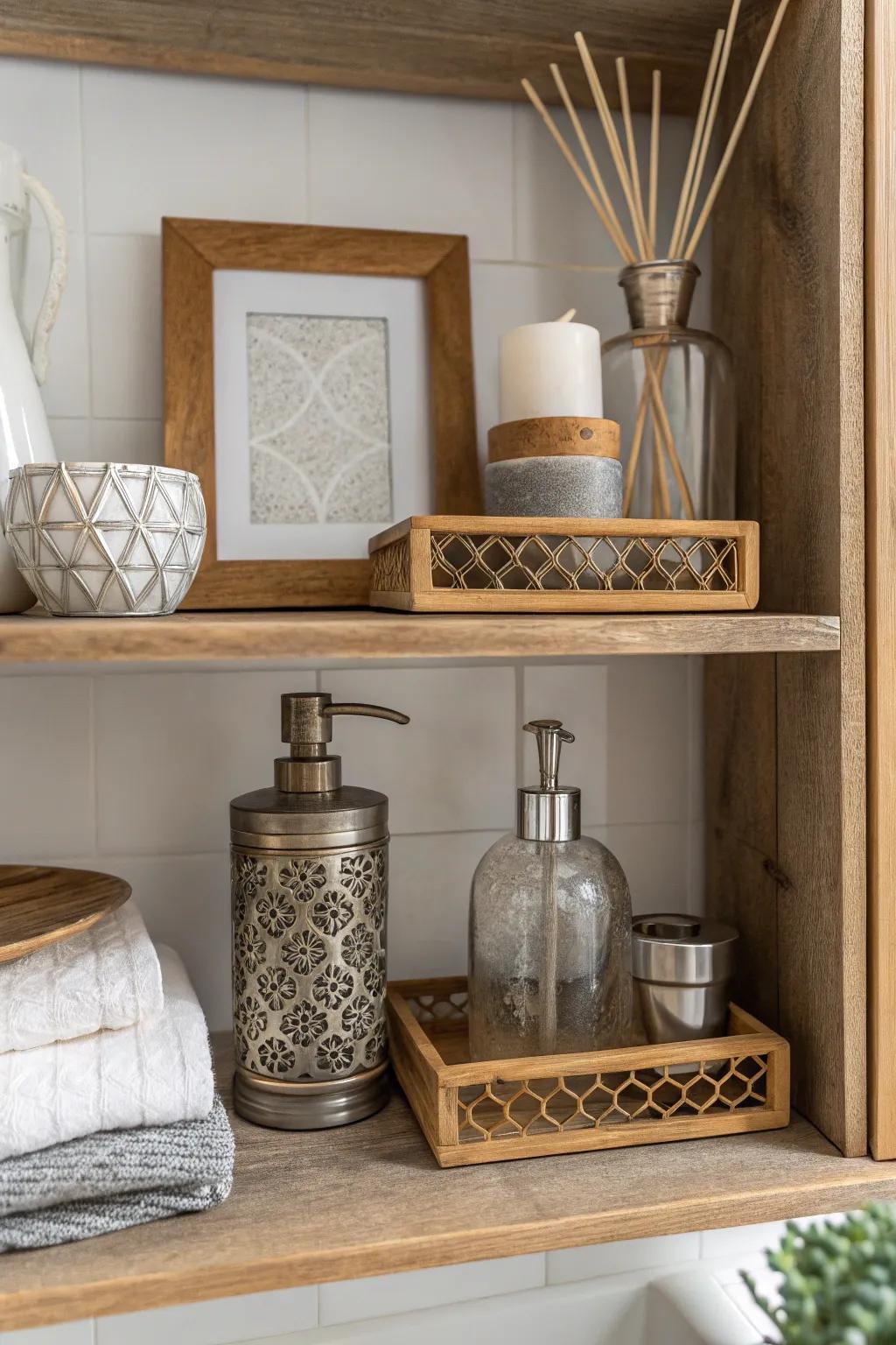 A mix of elements generates depth and intrigue.