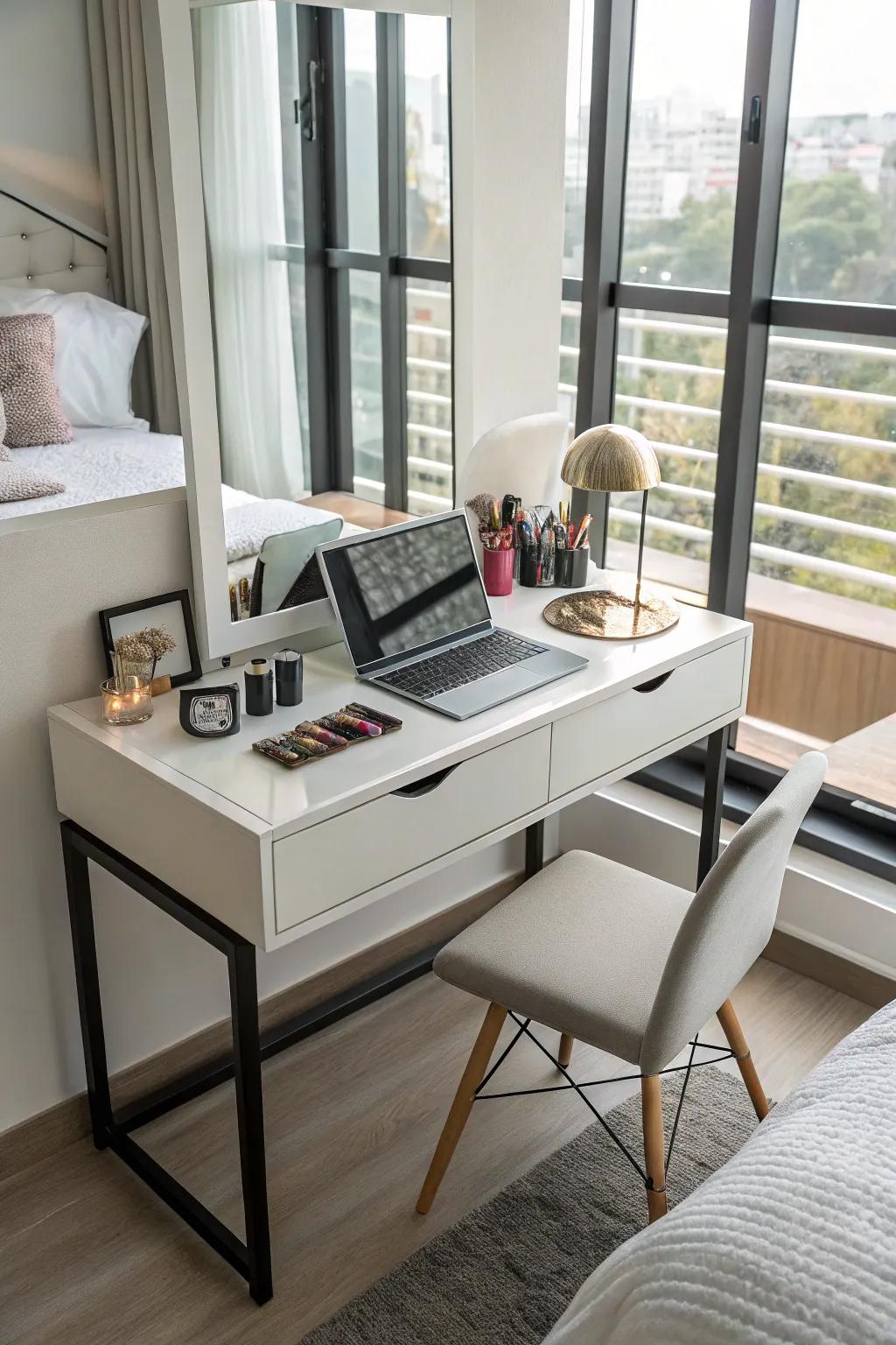 A versatile vanity that adapts to your requirements.