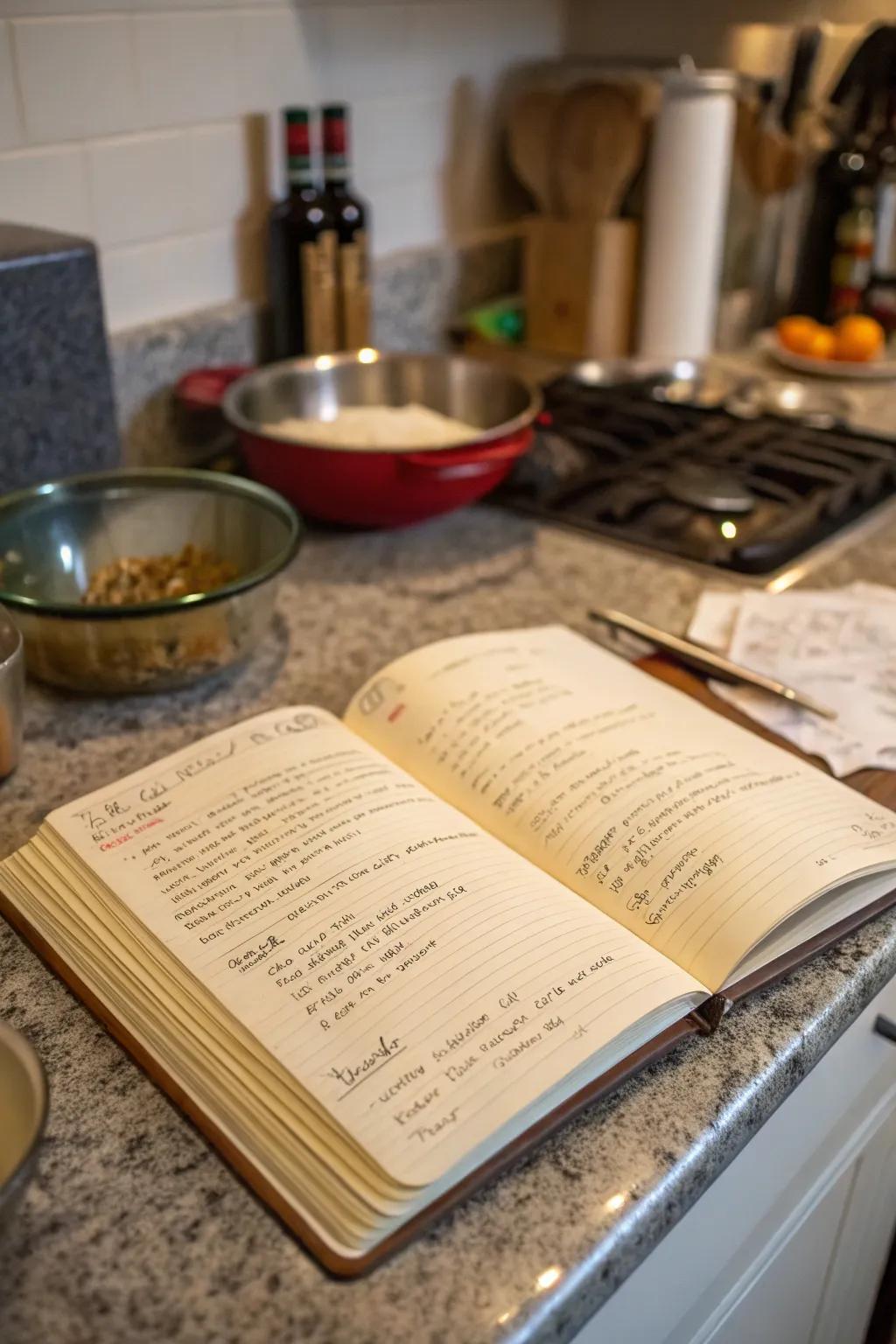 A bespoke culinary compendium is a delectable means to preserve family customs.