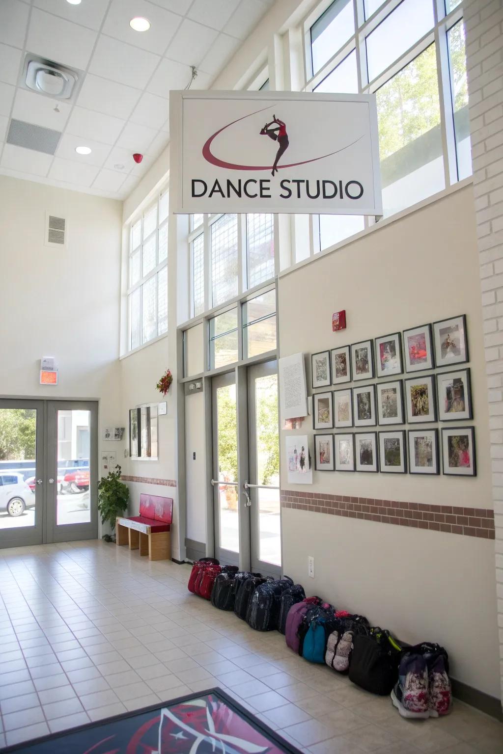 Prominent branding enhances the facility’s identity.