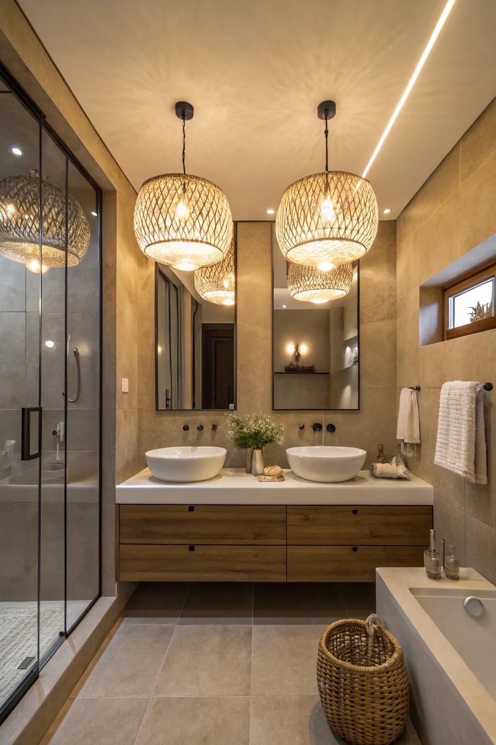 Illuminate with unique lighting.