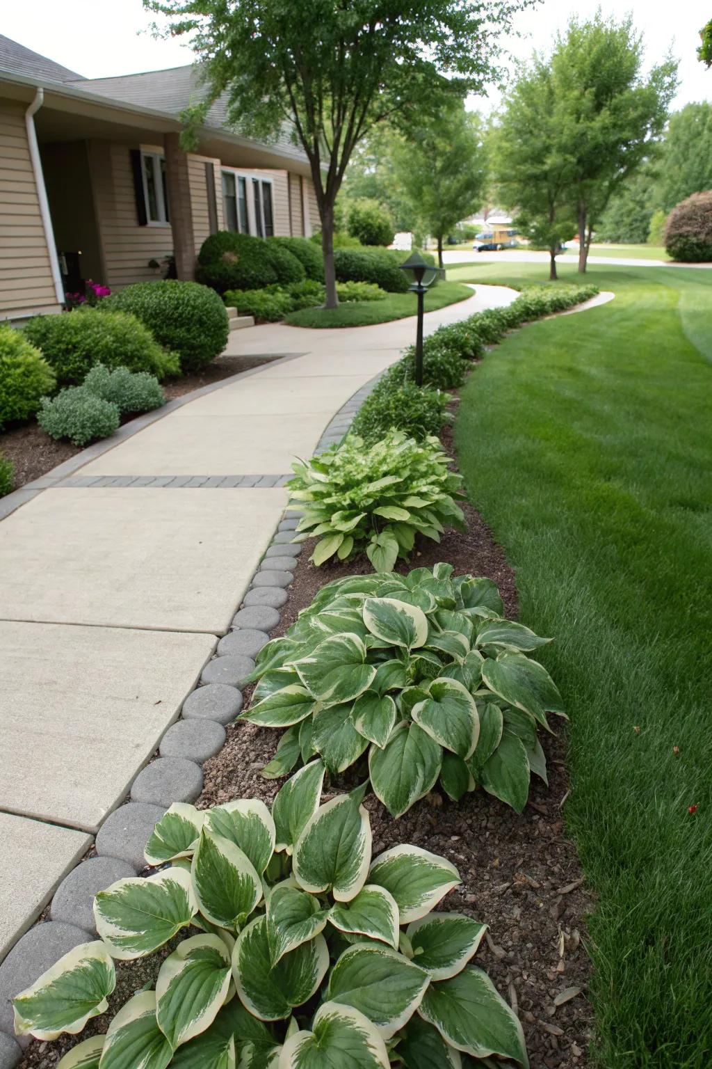 Glimmerflowers bolster the facade charm of any yard.