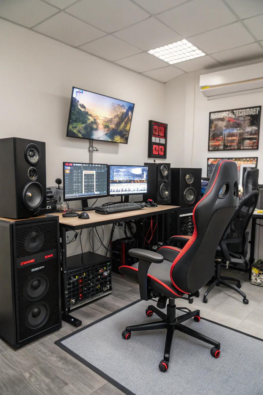 Perceive every sound with a superior audio apparatus.