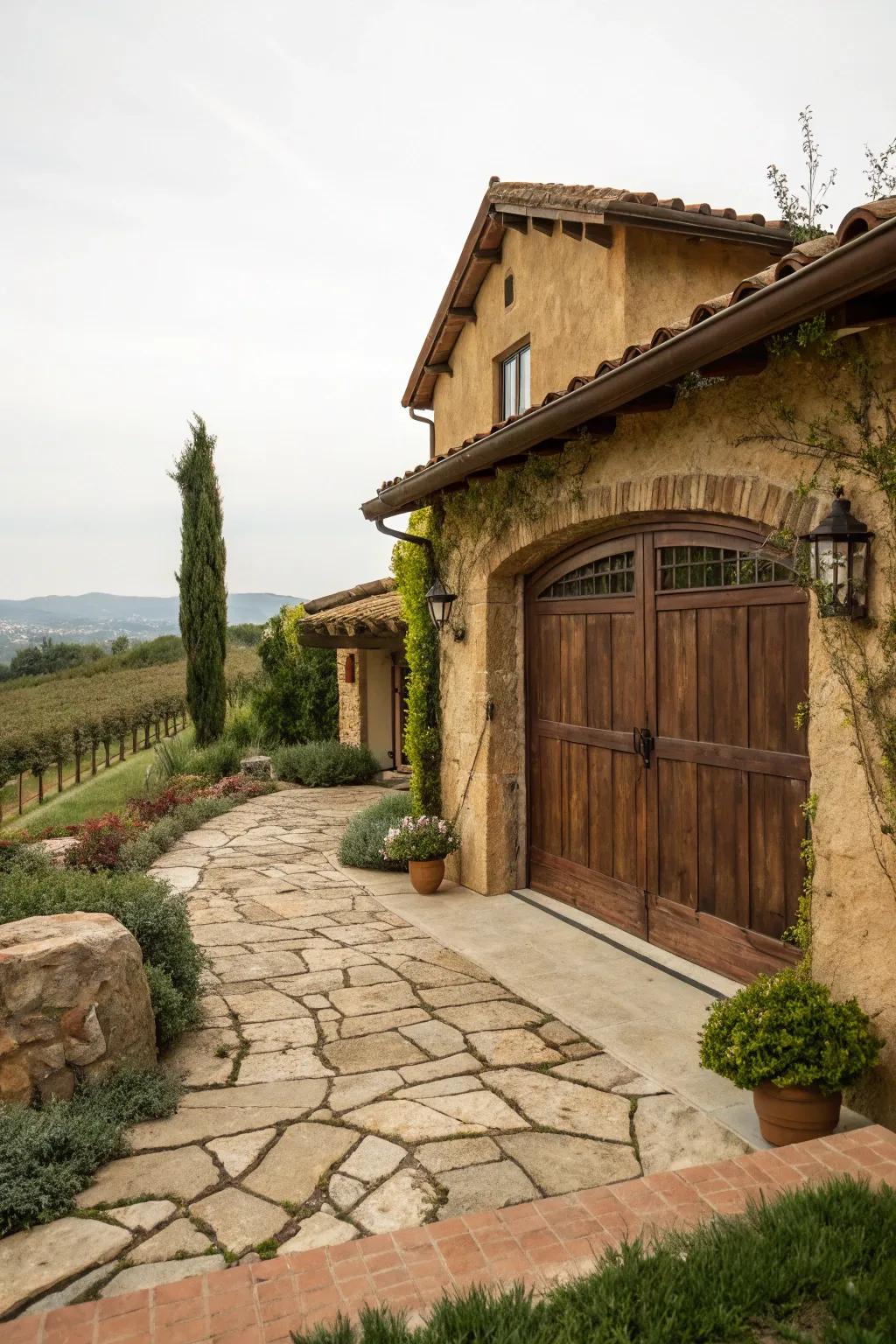 Chestnut delivers an organic, natural ambiance to your home's facade.
