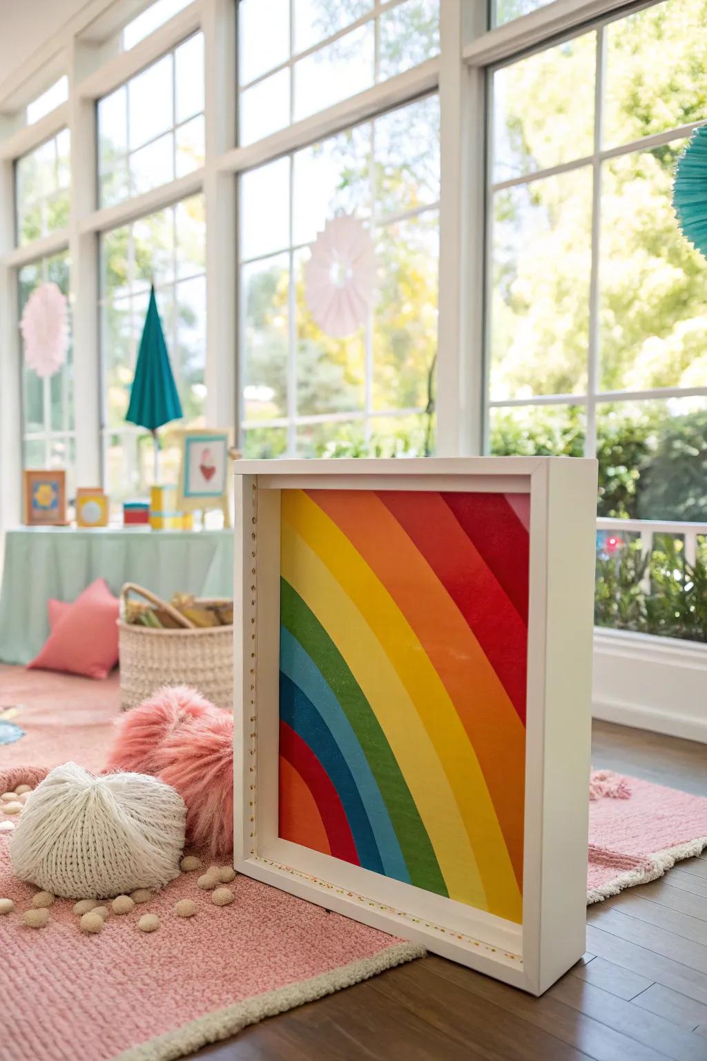 Set the ambience through harmonious hues.