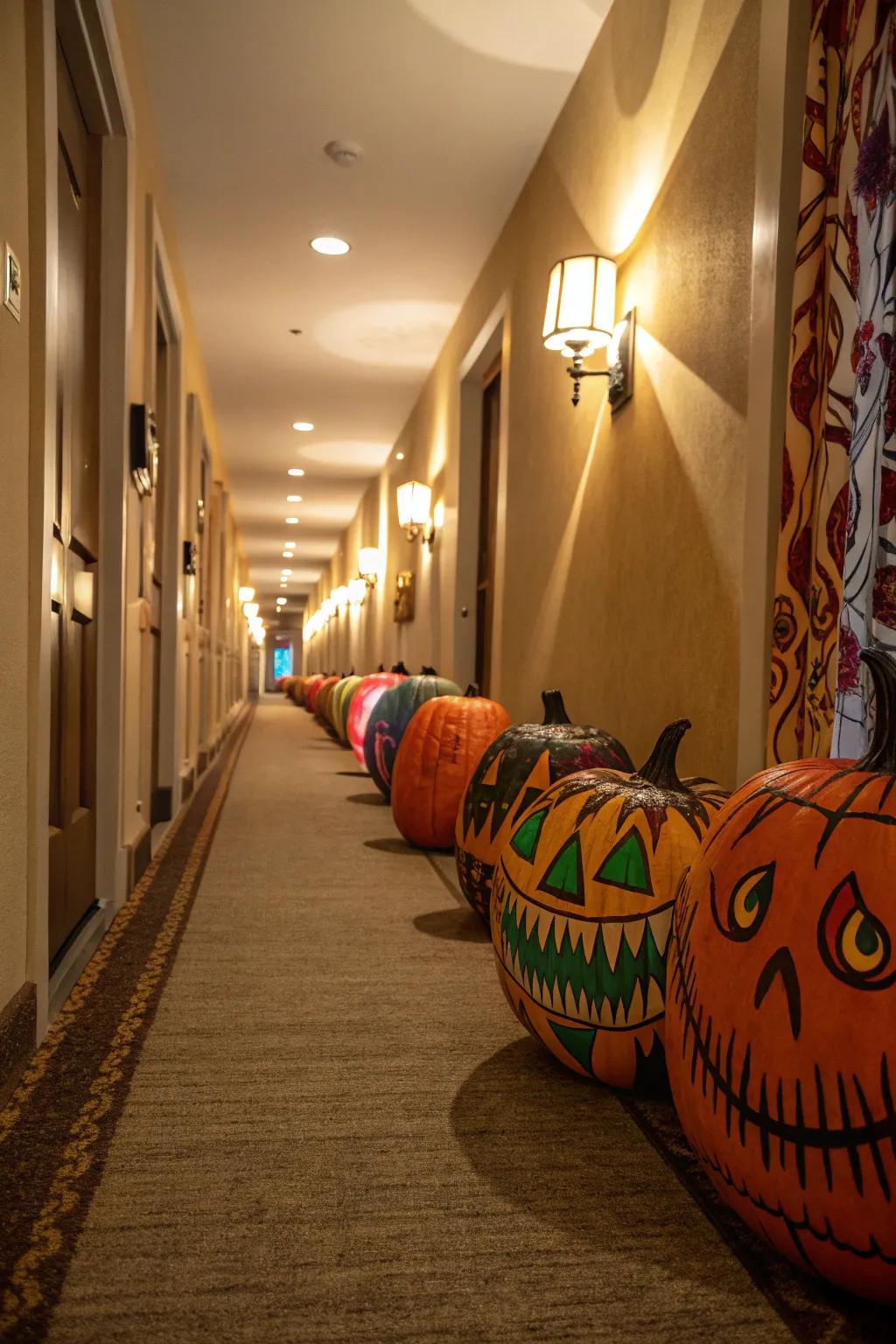 Gourds give a classic Halloween appeal.