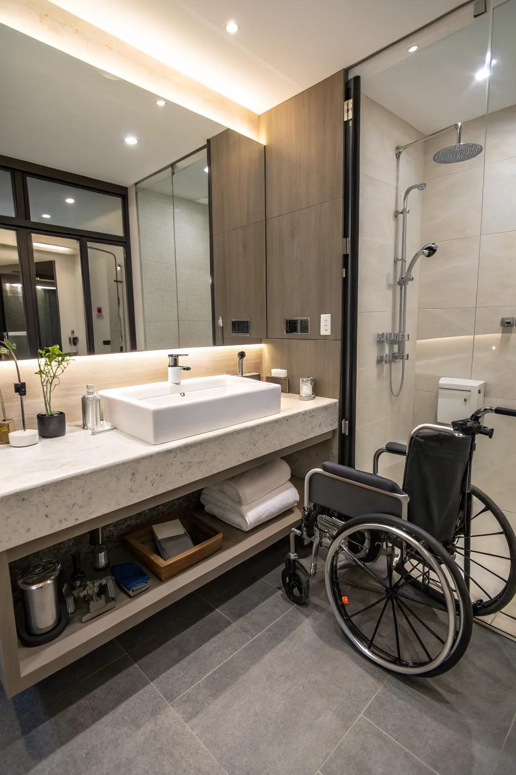 Accessible basin designs that don't compromise design.