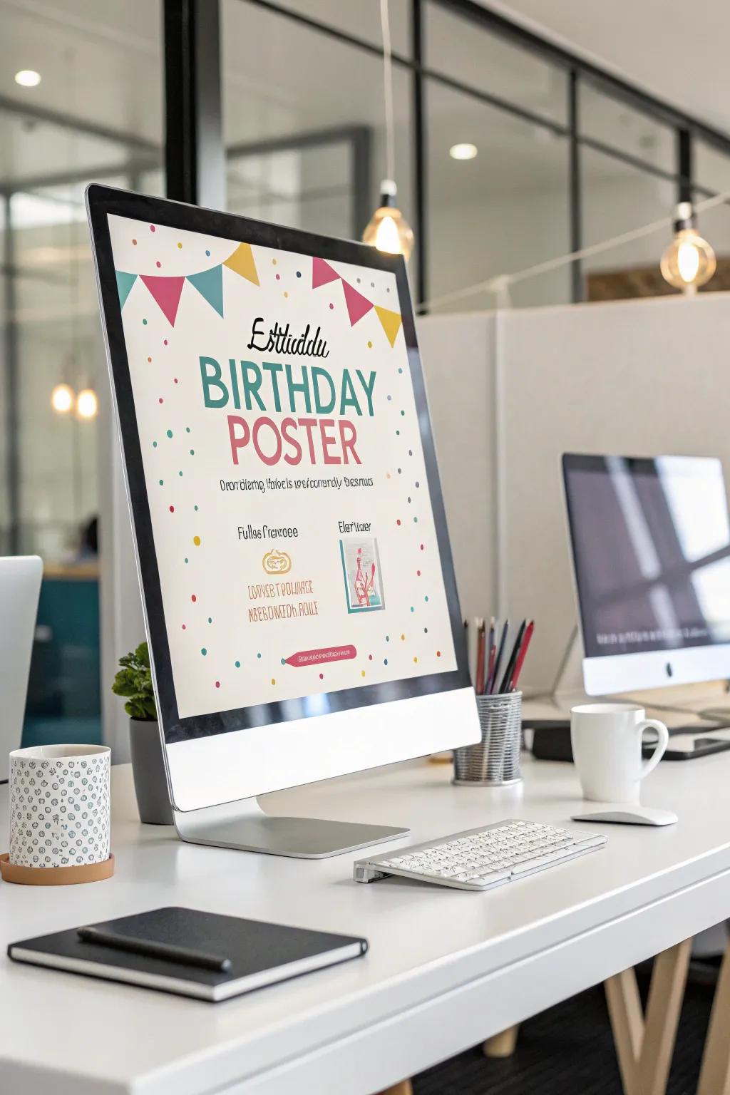 Modifiable blueprints offer versatility for tailored birthday displays.
