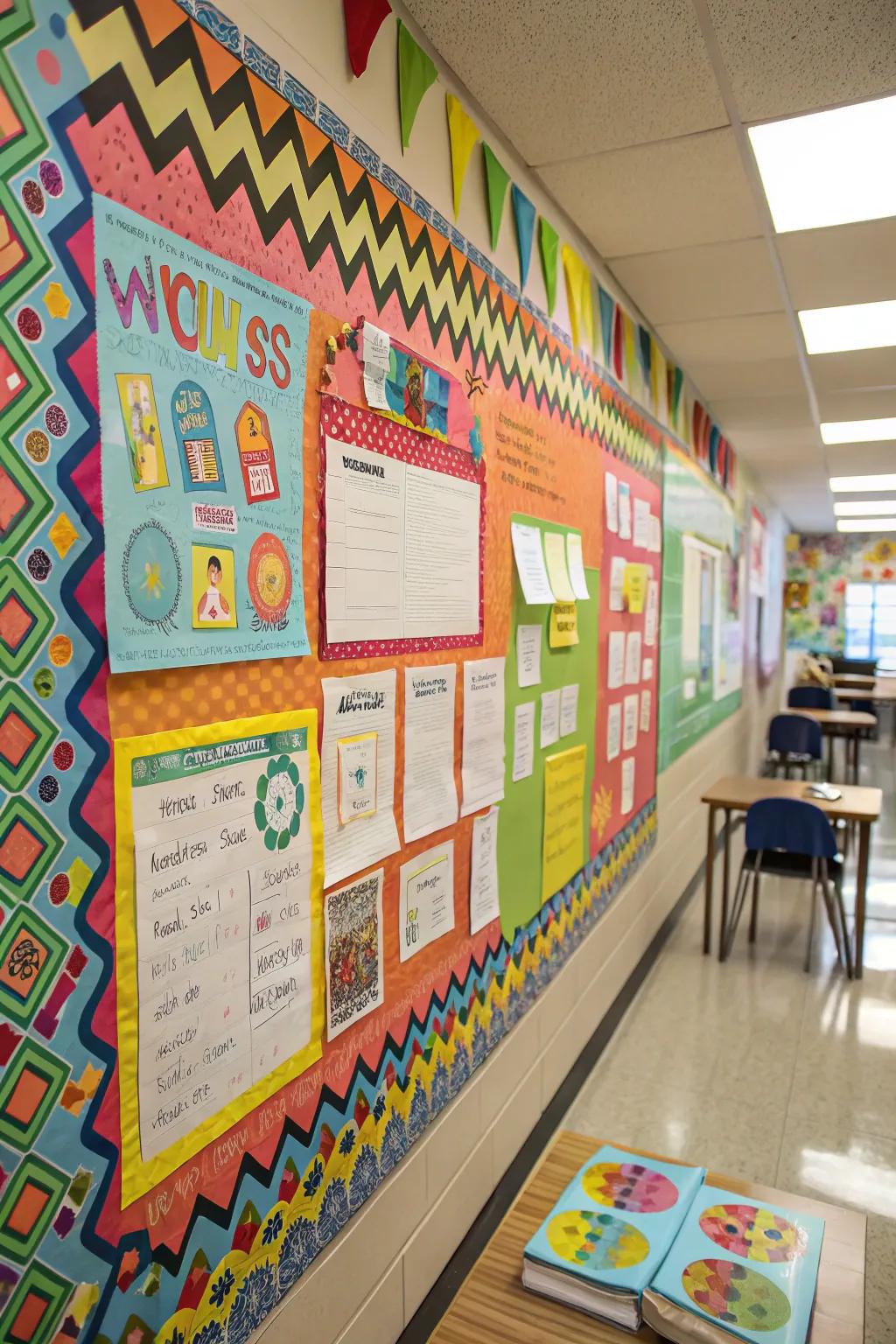 Colorful designs that enthrall and involve pupils.