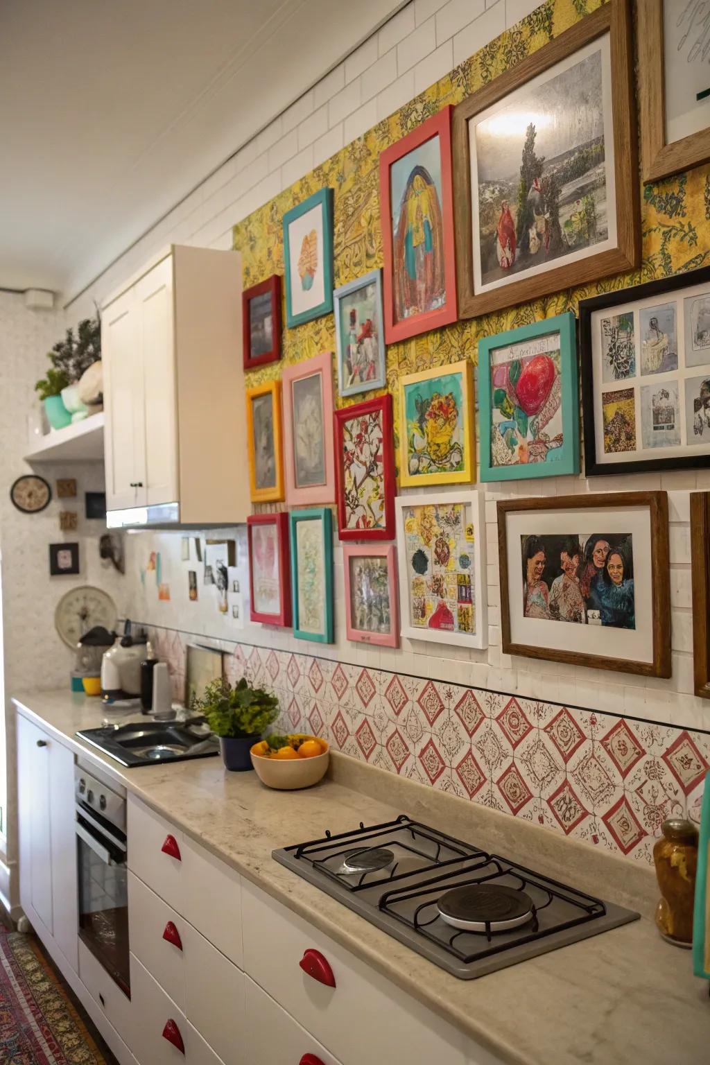 Personal art includes personality to your cooking area area.