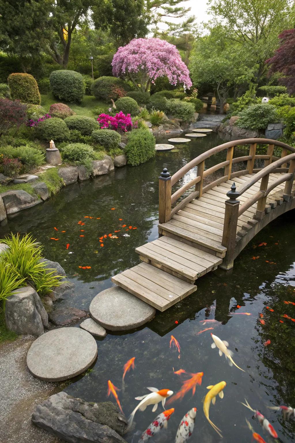 Bridges and routes encourage haven vicinity exploration.