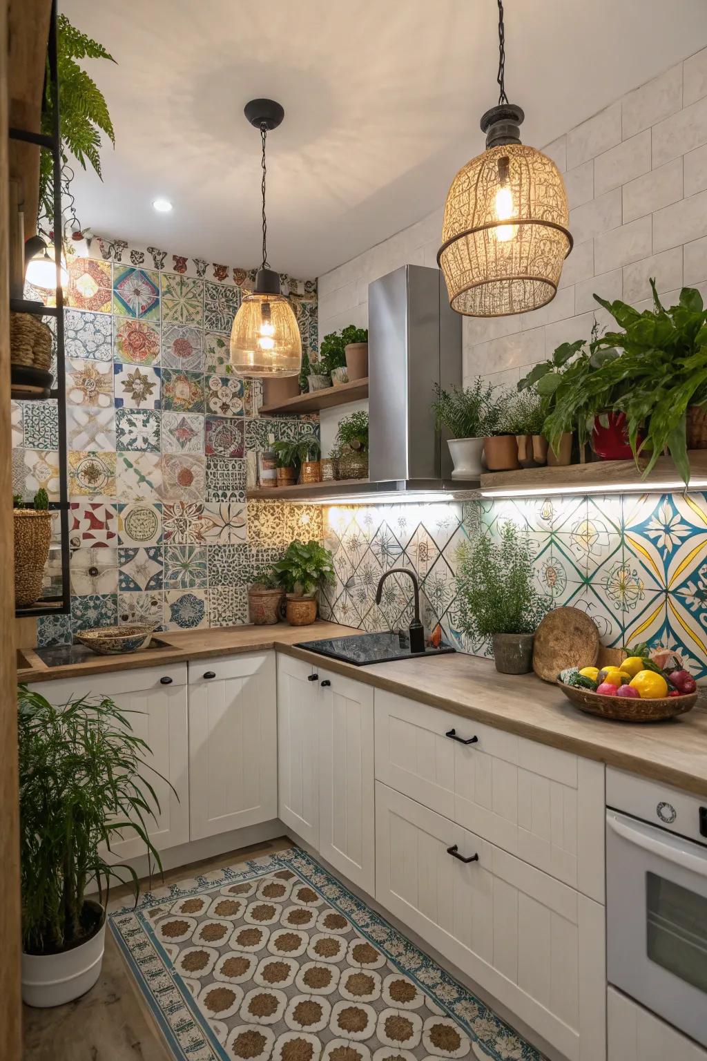 Personalize your kitchen with decorative accents that express your style.