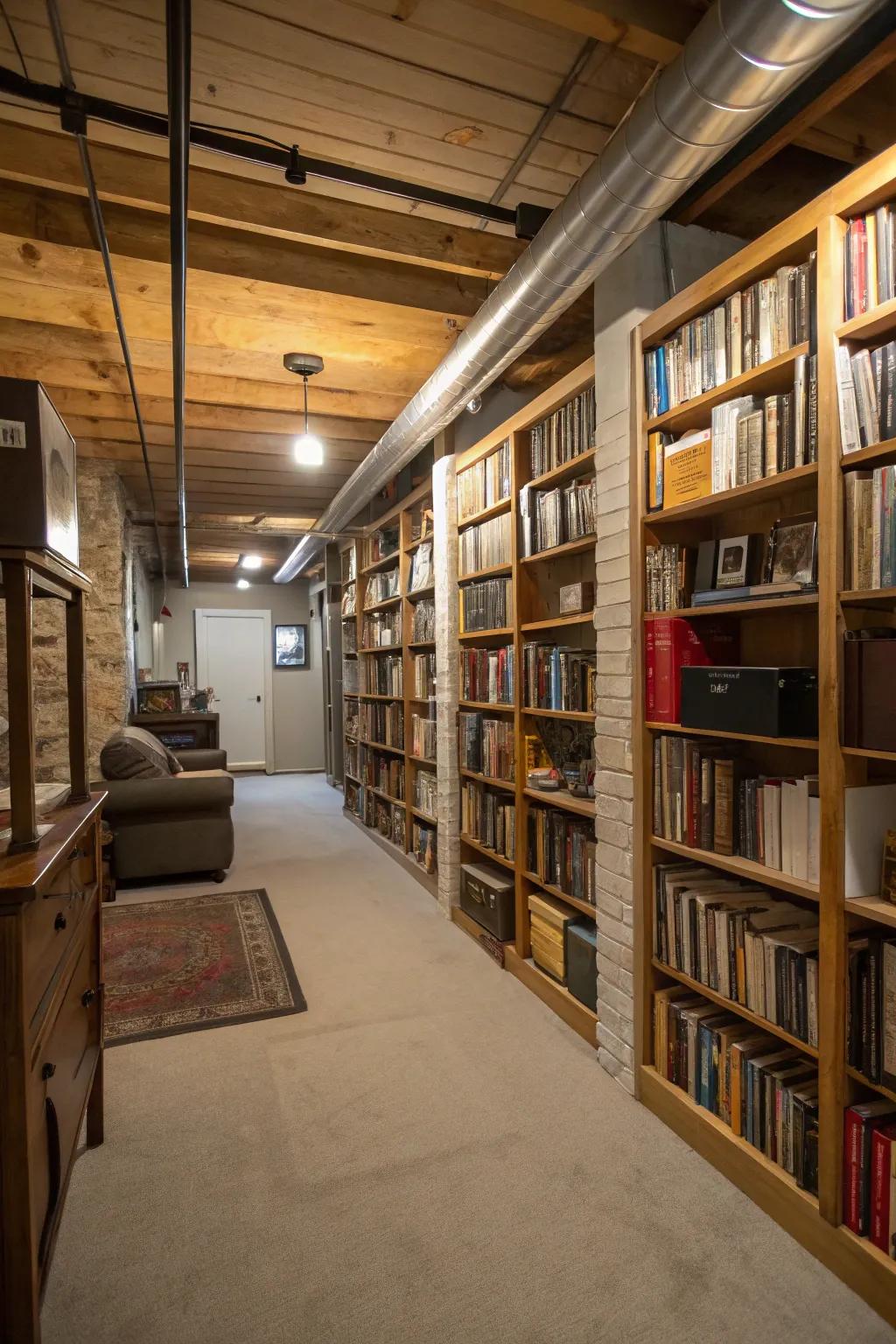 Using long storage strategically enhances how functional and spacious things are.