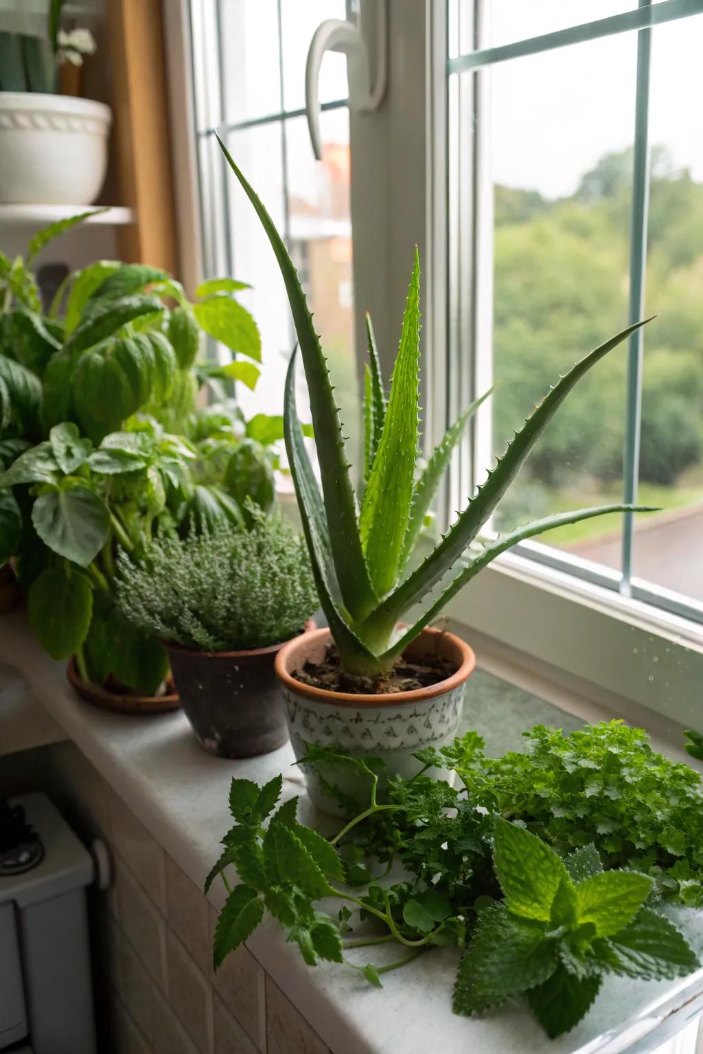 Sap flora: a nutritious addition to your cooking area.