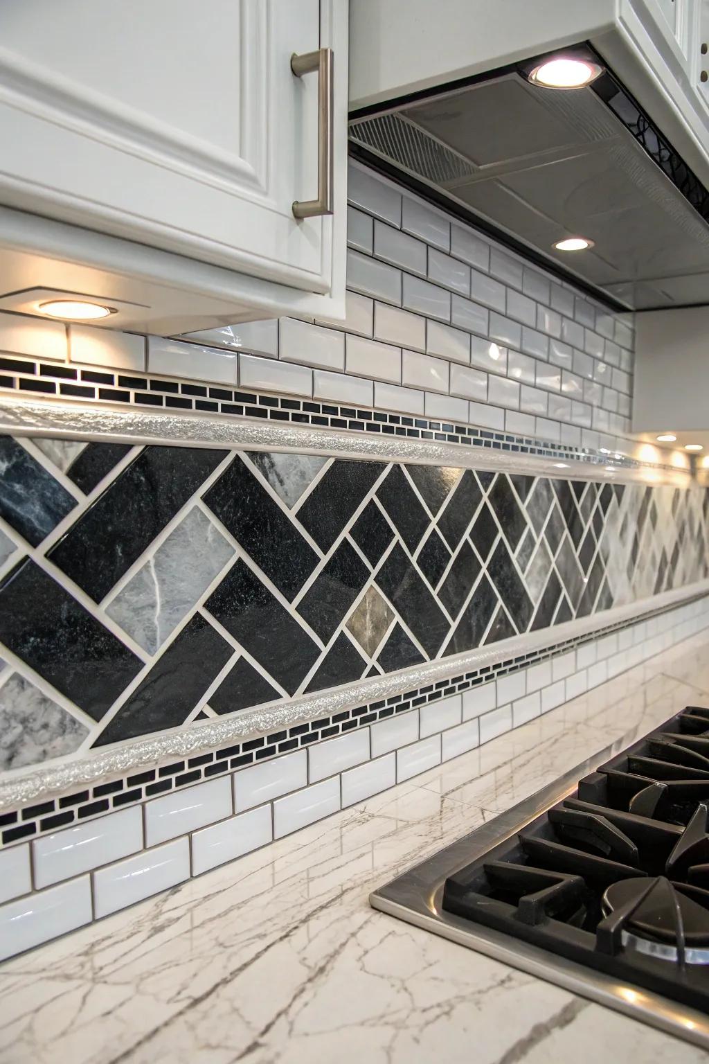 Stone and glass create the ideal fusion of luxury.