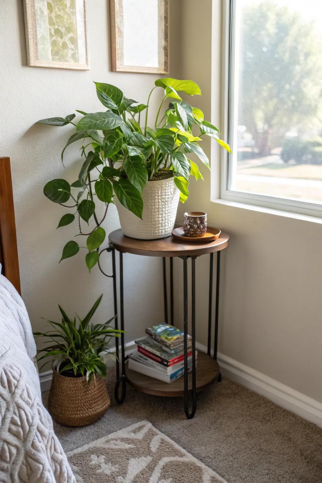 Ideal for small spaces: lilliputian plant stands.