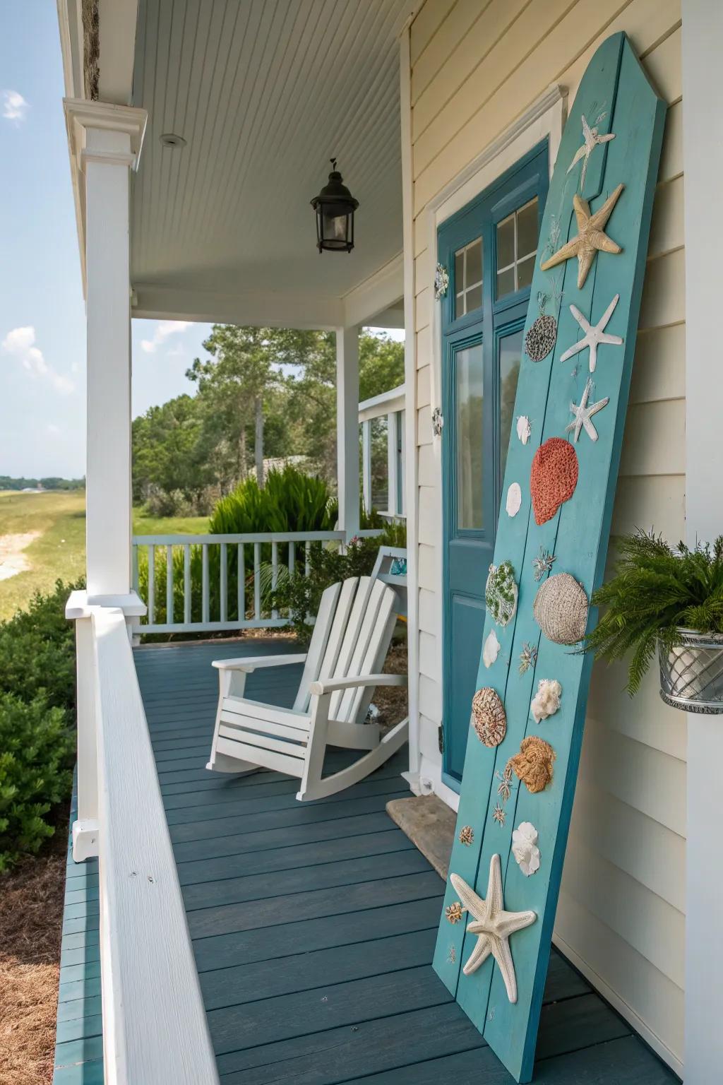 Playful themes inject character into your porch.