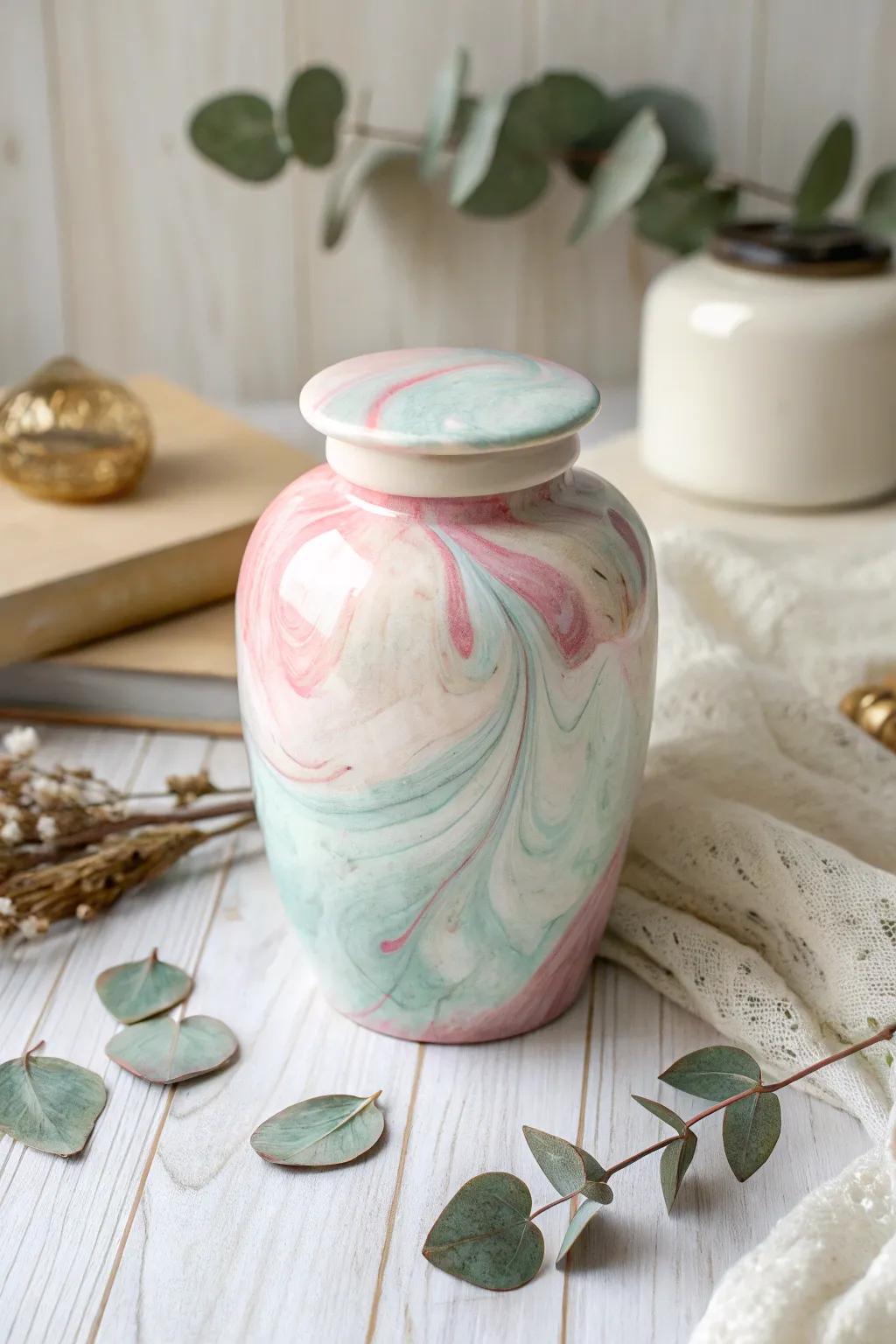 Elevate your decor using a hint of marbled enchantment - where artistry converges with organic allure.