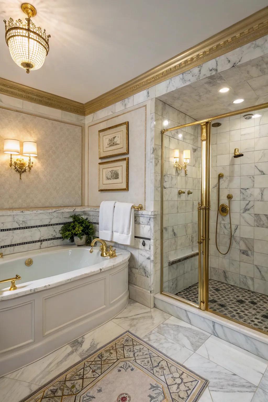 Separate areas to bring style and usefulness.