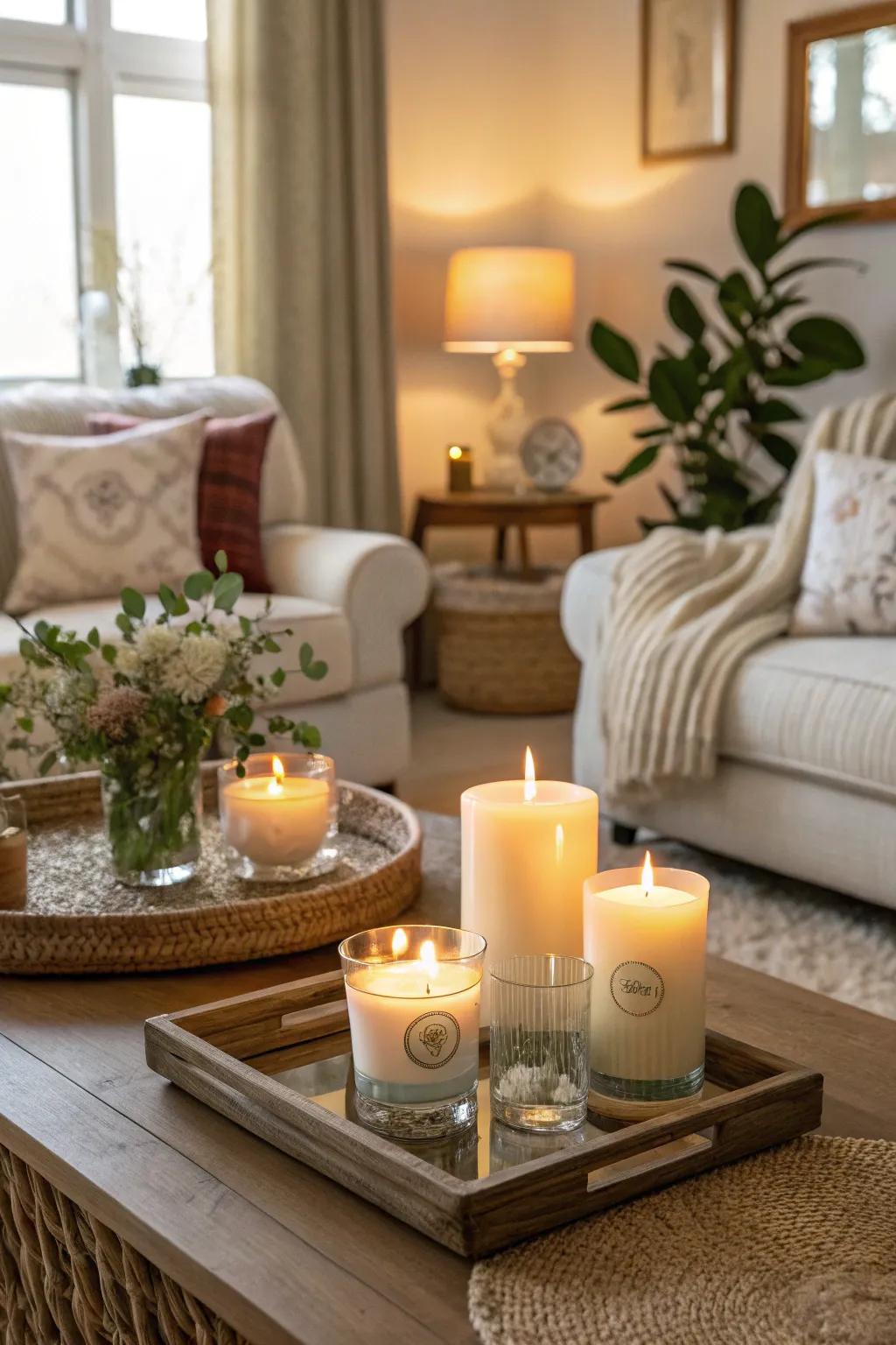 Spring scents can revitalize your home with freshness.