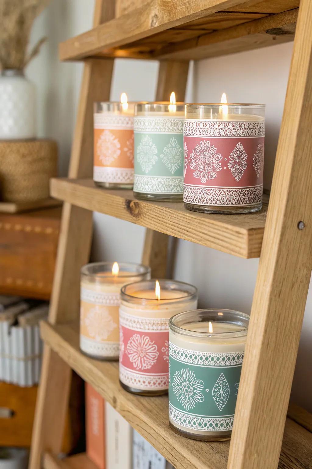A set of lights that add warmth and romance