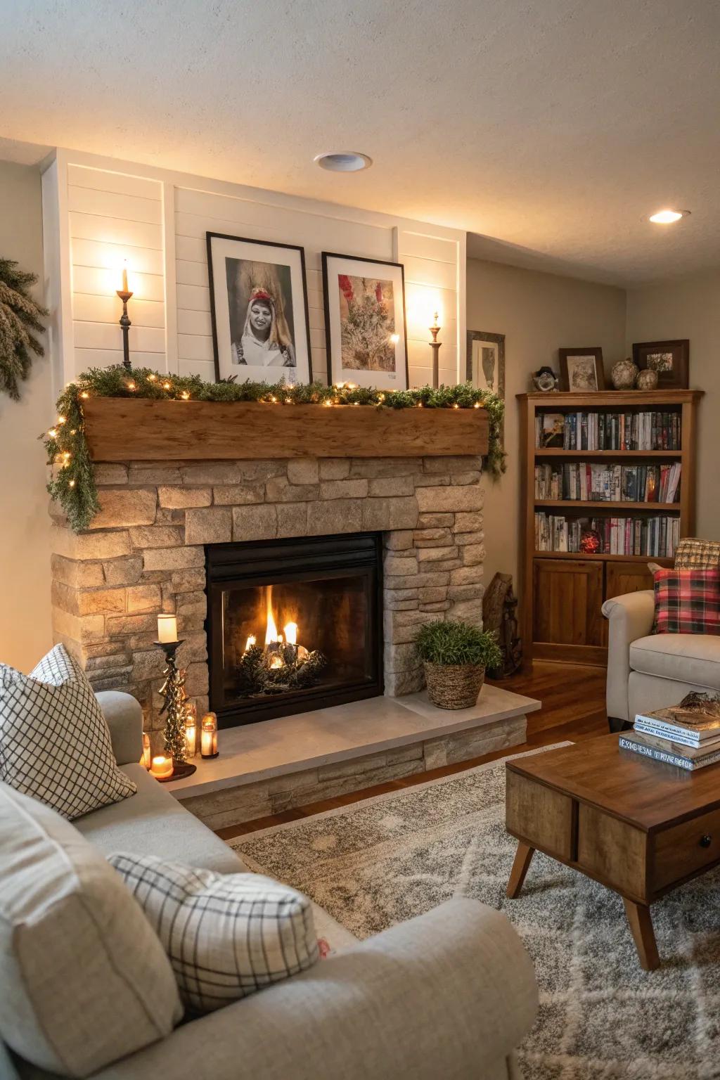 A fire source serves as a welcoming and inviting core feature in any living area.