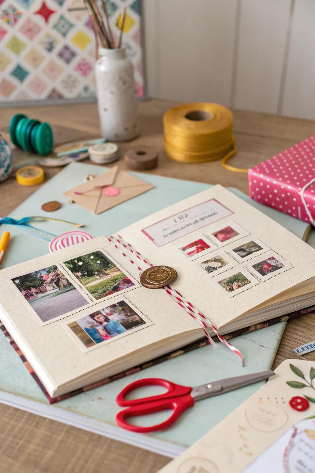 Journals and scrapbooks enhanced with wax seals, producing a nostalgic and creative flair.
