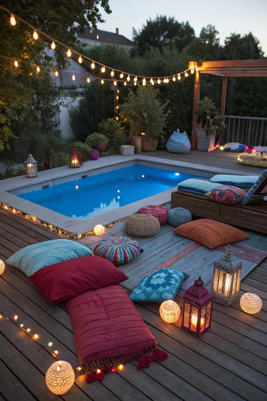 Personal accents make your pool deck uniquely yours.