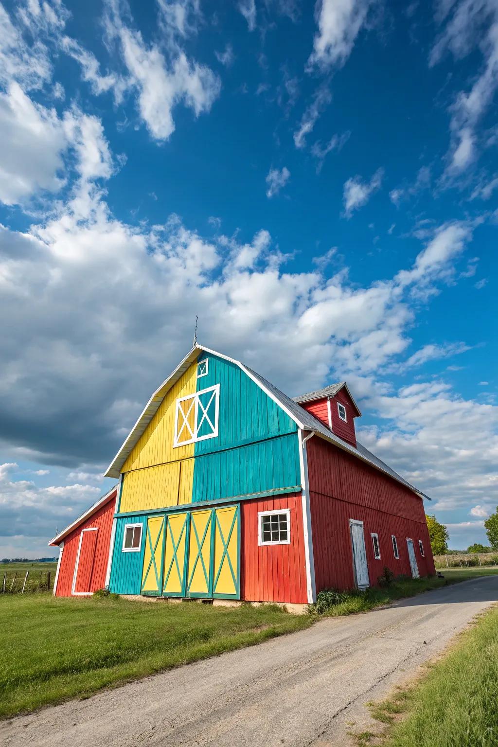 Hue selections can revolutionize a barn's aesthetic.