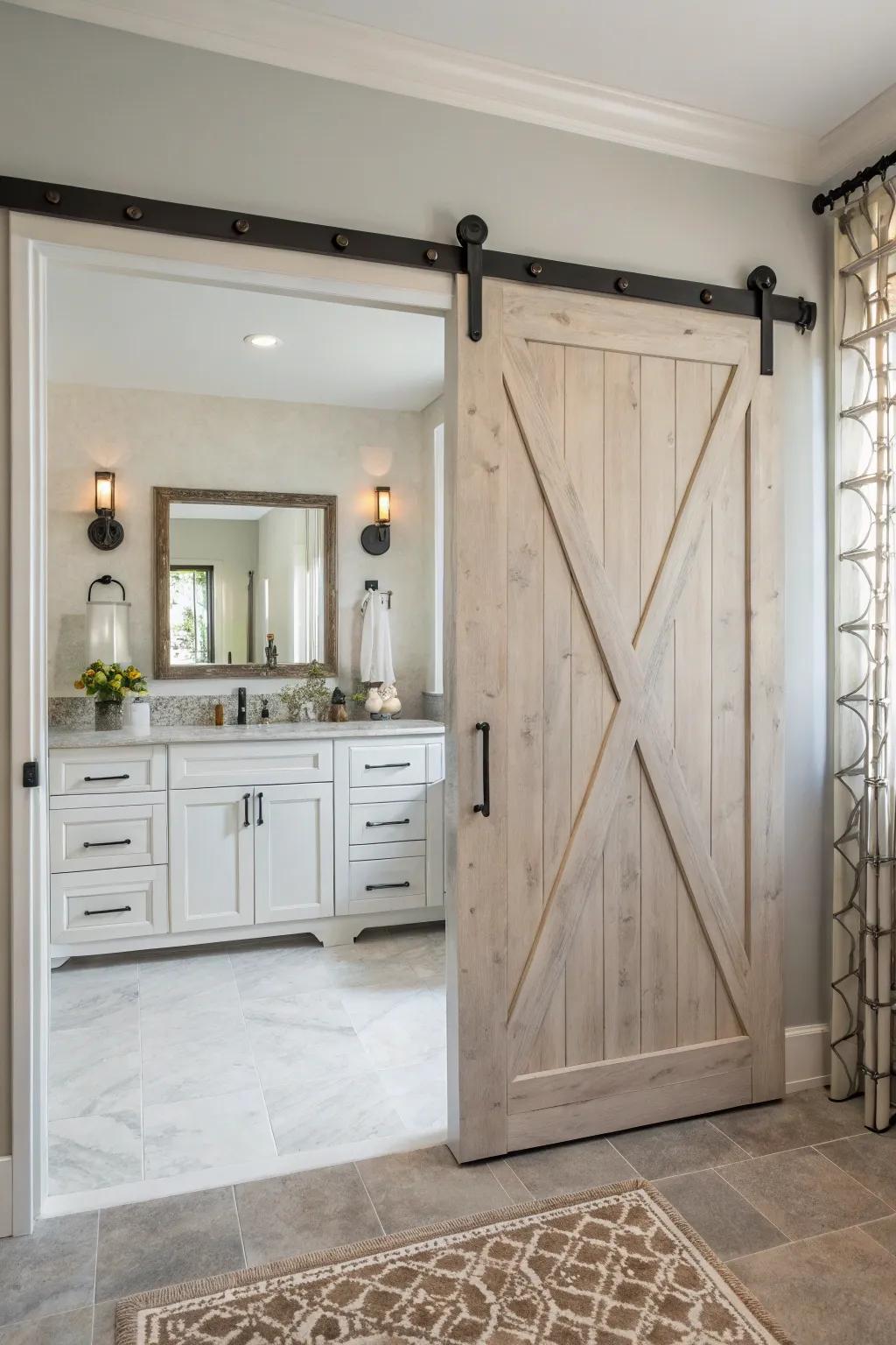 Balanced sections contribute an elegant and even aesthetic.