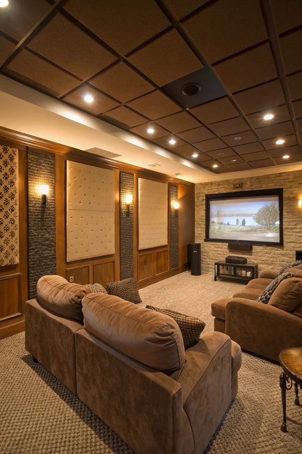 Acoustic solutions improve sound, leading to a more pleasurable media experience.