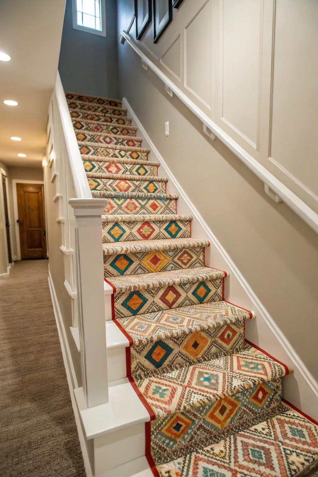 A step runner enhances the style and safety of your steps.