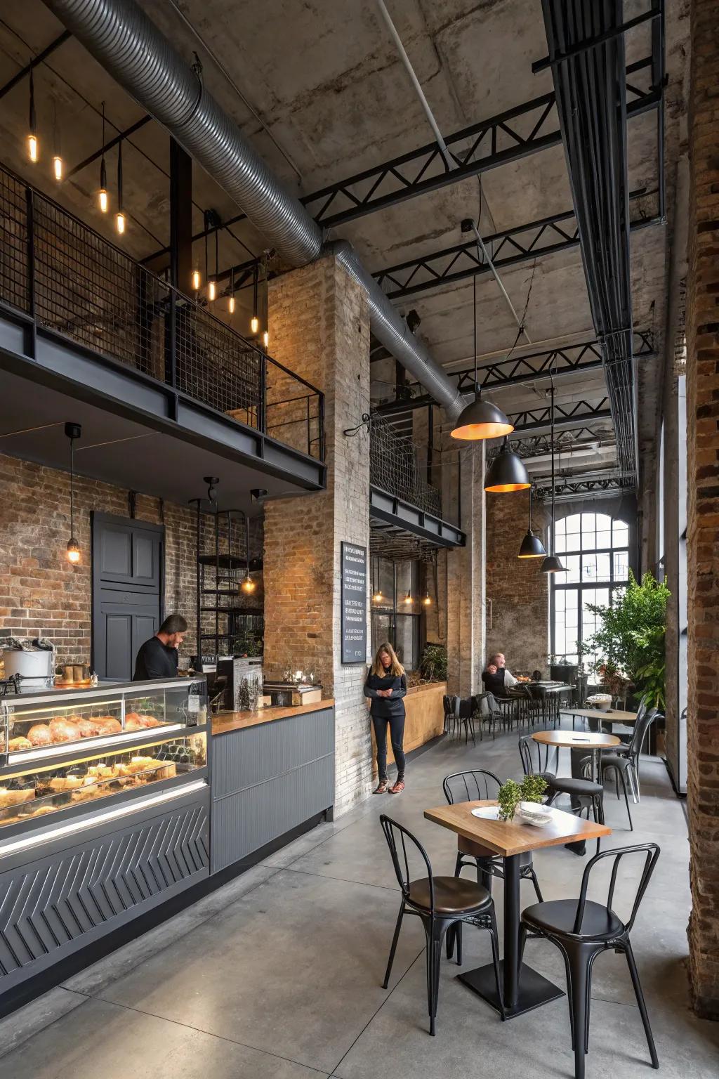 An urban edge with industrial design flair.