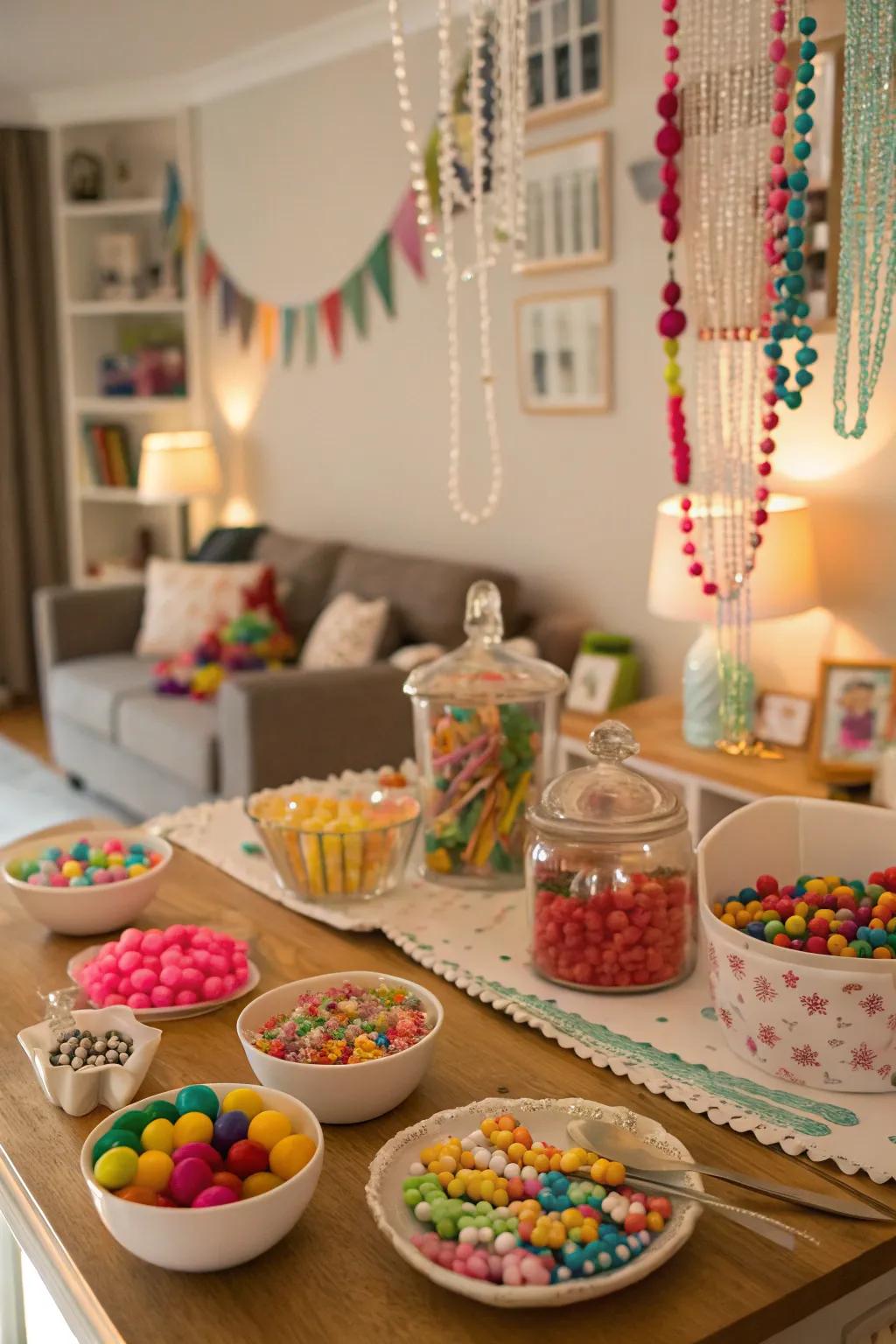 Handmade candy projects adding a fun, interactive twist