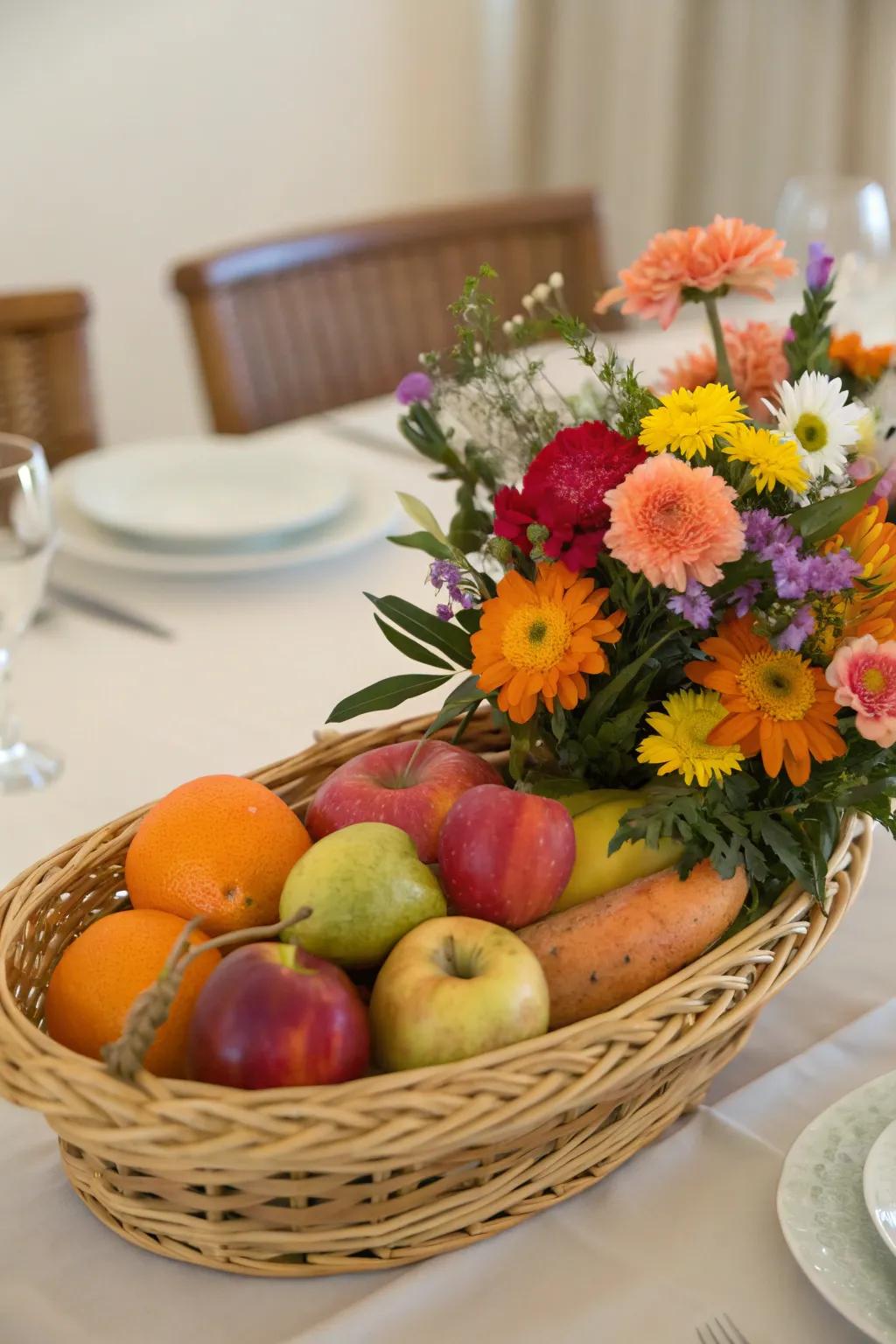 Snug and pleasant presenting a container centerpiece foundation.