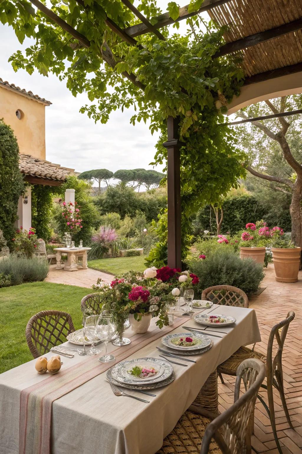 Alfresco dining transforms meals into memorable experiences.