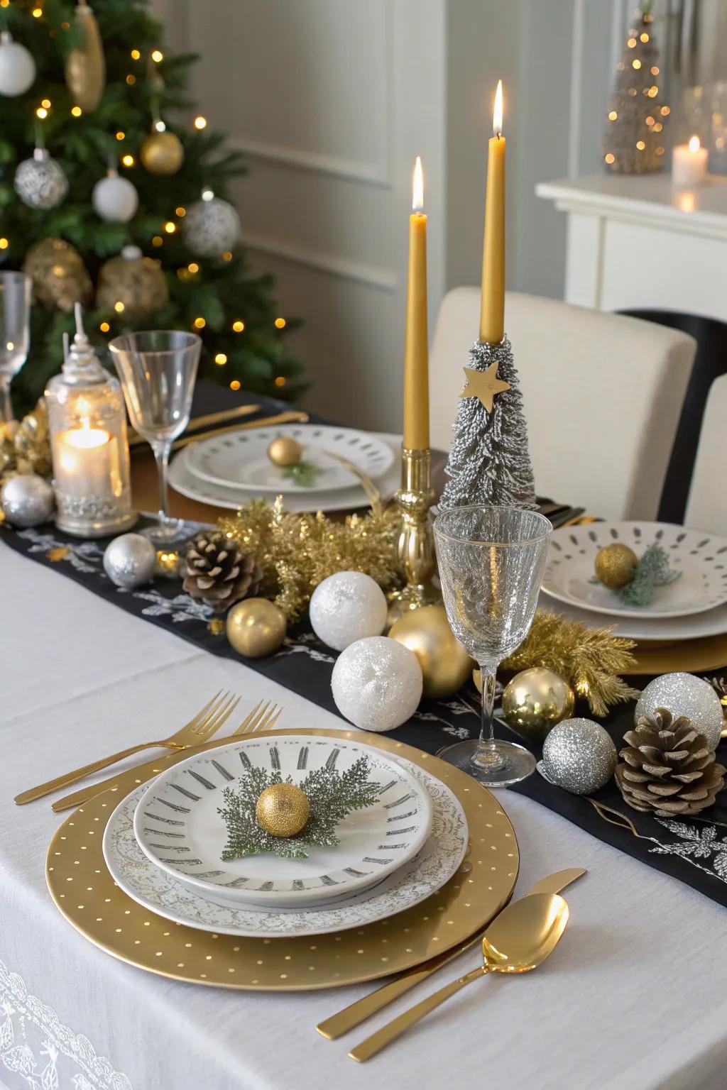 Timeless elegance achieved with a seasonal color palette