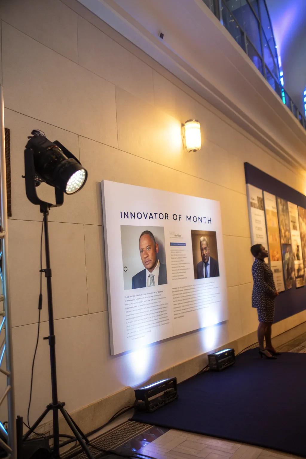 A dedicated spotlight for the Leading-Edge Thinker to celebrate innovation.