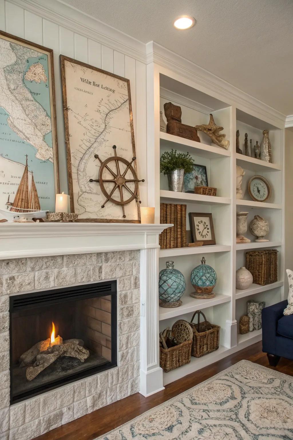 Themed ornamentation introduces a personal accent to your area.