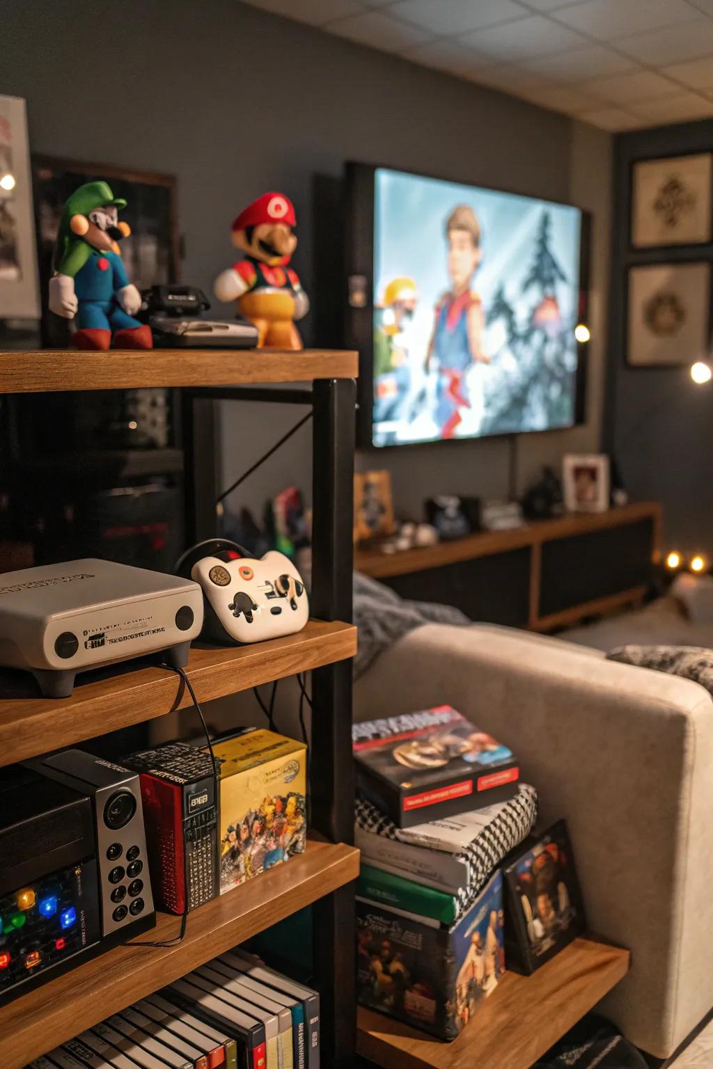 Personal touches make your game room stand out.