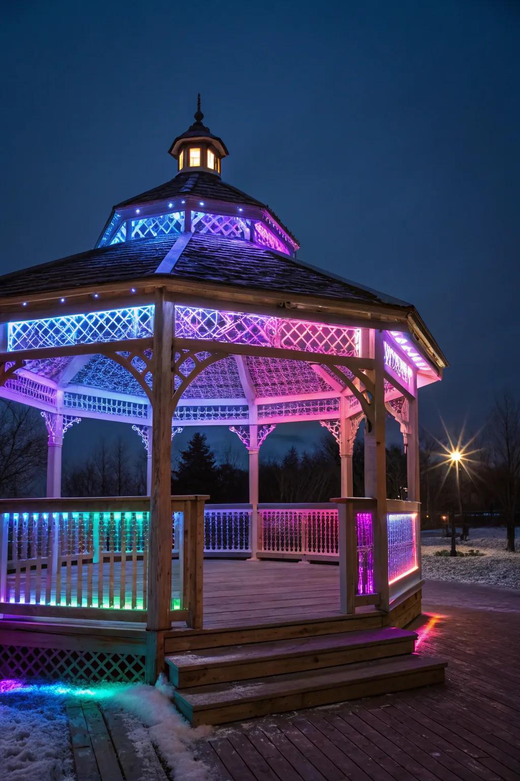 Hue-shifting LEDs present a vibrant and adaptable lighting choice.