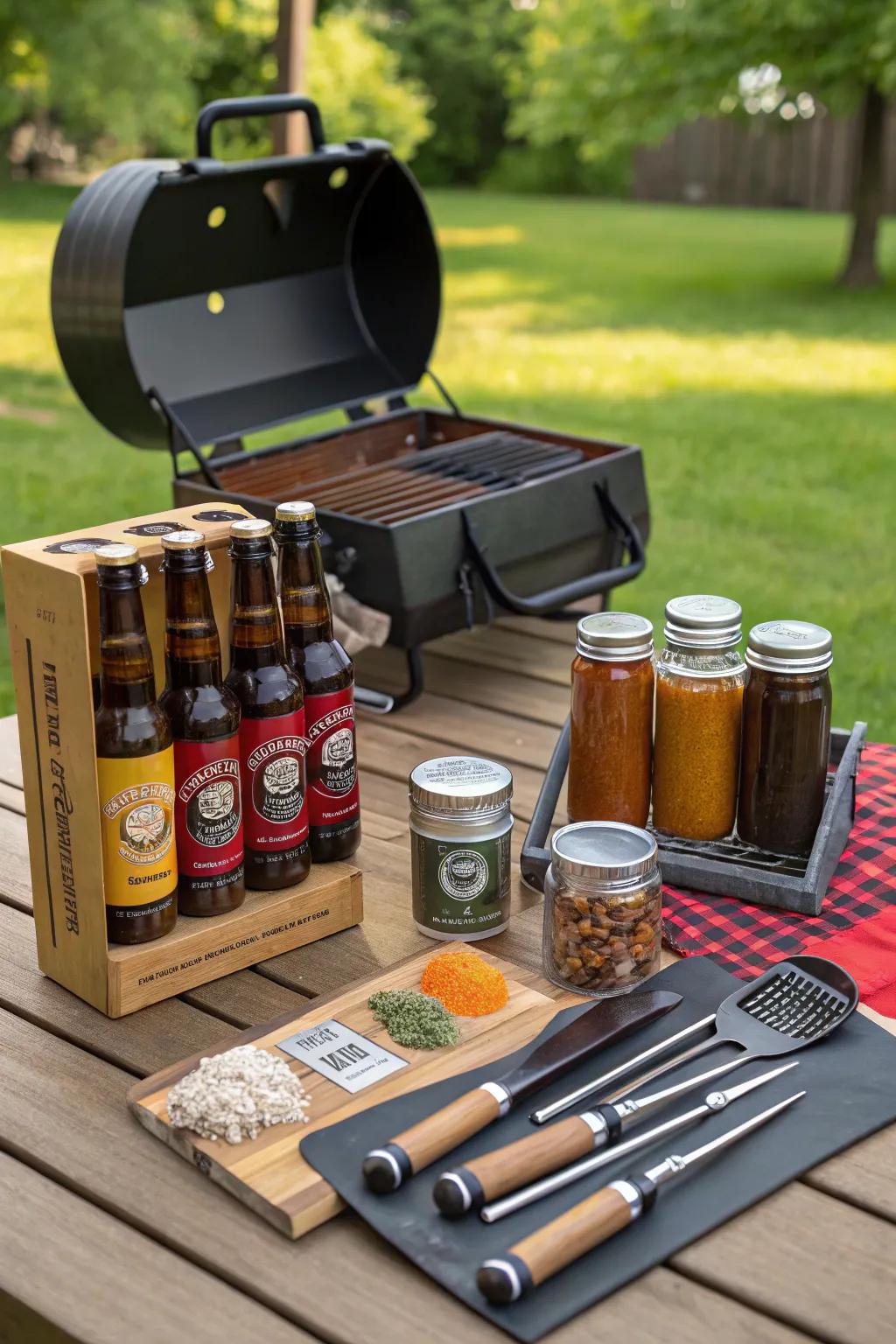 Ideal for the dad who loves to grill and chill.