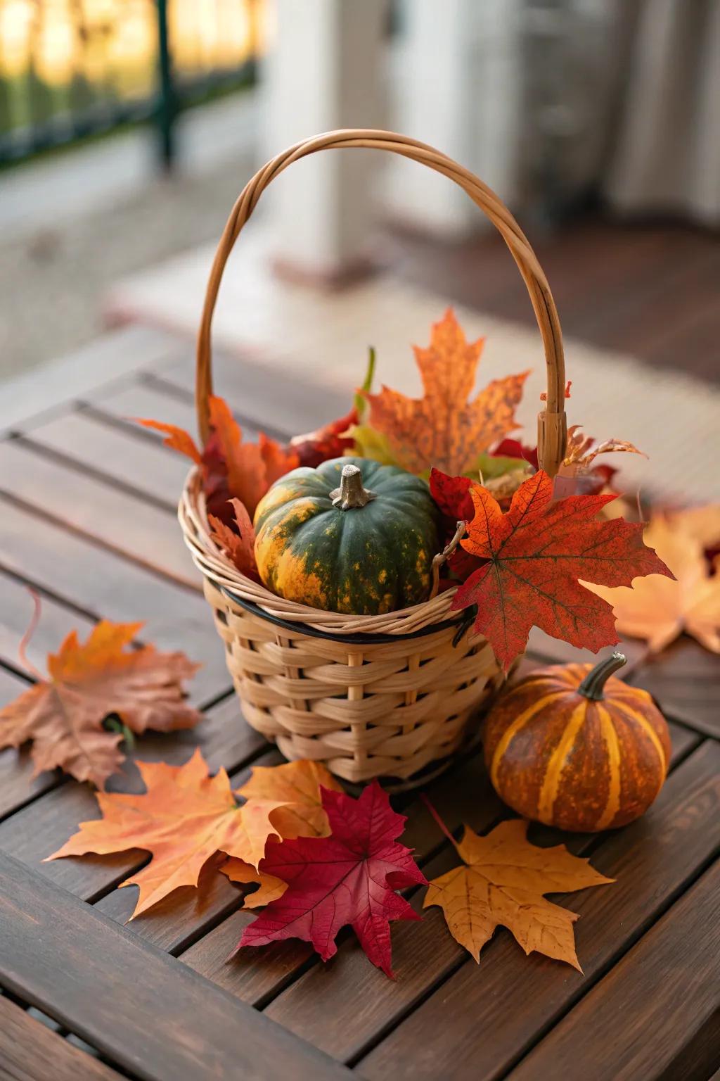 Seasonal accents that bring about warmth and appeal.