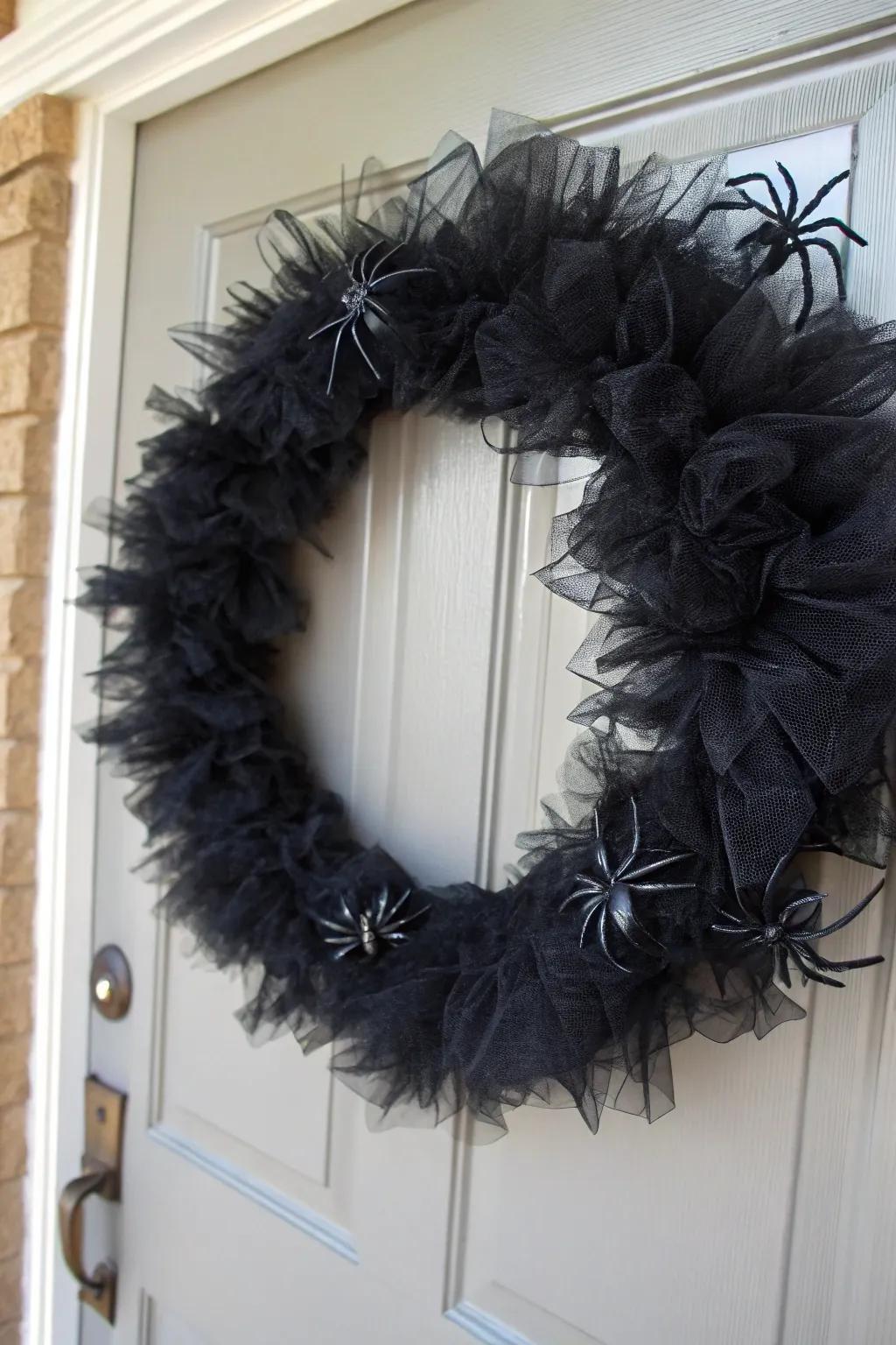 An arachnid circlet merges refinement with spookiness.