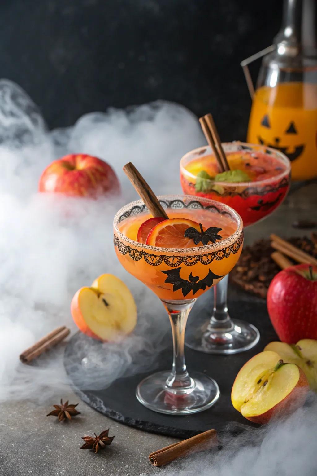 Delight guests using Halloween-themed signature drinks.